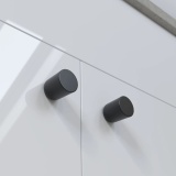 Apex Pair of Matt Black 23mm Door Knob Handles Lifestyle 3